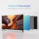 image 2 of EMtronics 32-Inch HD Ready LED TV with Built-in DVD Player
