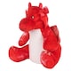 image 1 of Mumbles Zippie Dragon Plush Toy | Red | Red | One Size | 1