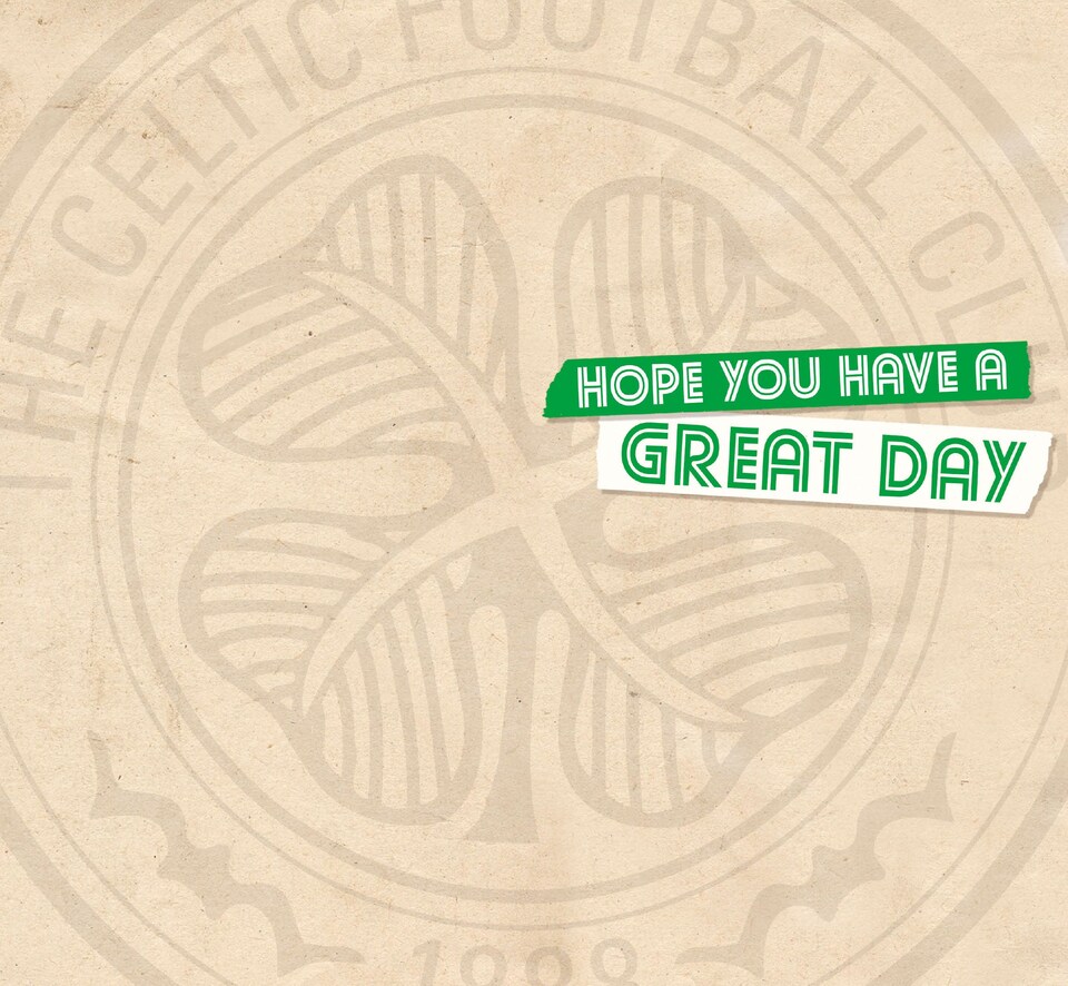 image 1 of Celtic FC 'Happy Birthday' Card