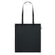image 2 of MidOcean Zoco Colour Recycled Cotton Shopper Bag - Black - One Size Black
