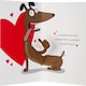 image 2 of Dog Illustration Pop Up Design Funny Husband Birthday Card