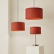 image 7 of ValueLights Reni Small Rust Lamp Shade & Bulb | Orange