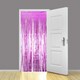 image 1 of Pink Foil Door Curtain Backdrop 92cm x 244cm - Pack of 5