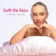 image 2 of Brushworks Luxe Satin Pillowcase - Pink Standard 50cm x 75cm | Pink | Pink | Standard