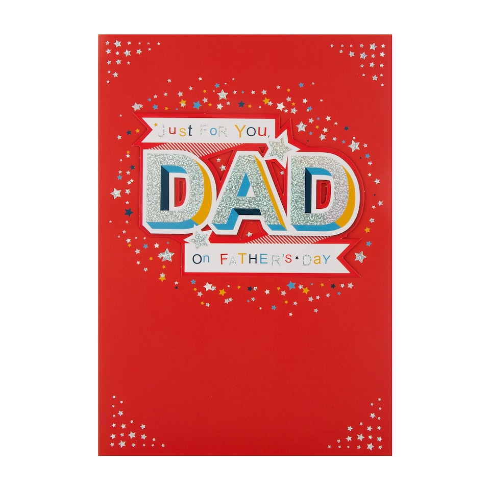 image 1 of Hallmark Father's Day Card For Dad - 'You're The Best' Design