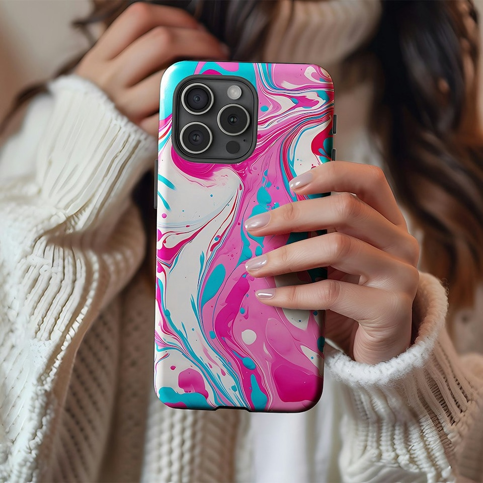 image 1 of Splash Down Phone Case Pink | Galaxy S23 Ultra
Slim | Galaxy S23 Ultra
Slim