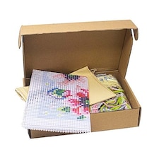 Pretty Kitten, 43x43cm Cross Stitch Cushion Kit