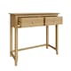 image 3 of Taberno 2 Drawer Dressing Table Natural Oak Brown