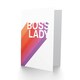 image 2 of Boss Lady Gradient Colour Modern Typography Congrats Card