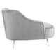 image 4 of Rene Grey Velvet Chaise Longue Grey