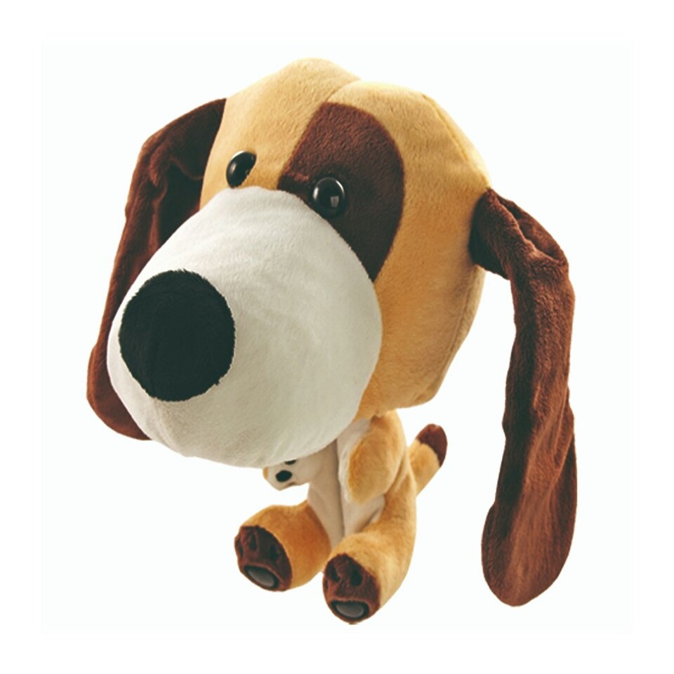 image 1 of Longridge Hugger Dog Golf Club Head Cover - Brown - One Size
