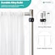 image 4 of Portable Pipe & Drape Frame, Backdrop Stand Set for Weddings - 3m x 6m