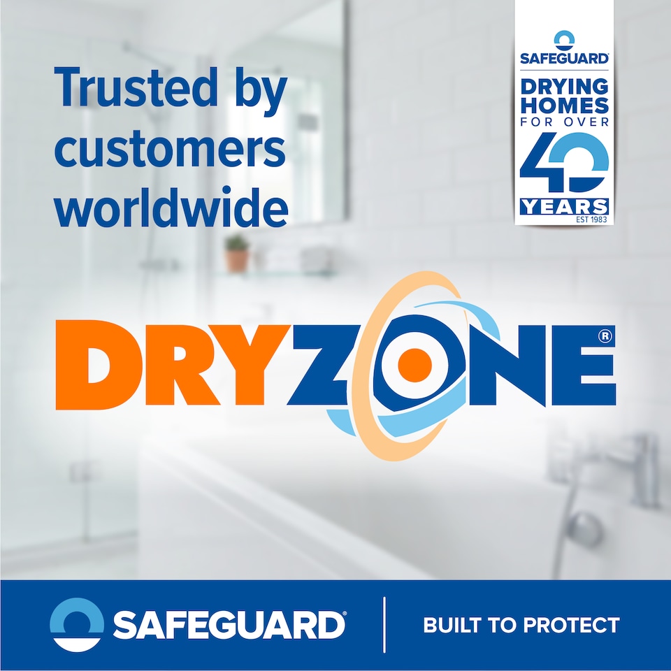 image 1 of Dryzone Anti-Mould Premium Silicone Sealant Clear 310ml x 4 Pack - Low-Odour, Low VOC for Bathroom, Kitchen, Window, Sink