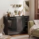 image 2 of HOMCOM Modern Sideboard Kitchen Storage Cabinet