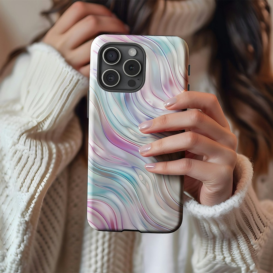 image 1 of Dreamy Waves Phone Case | Multi | iPhone 16e
Tough | iPhone 16e
Tough