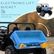 image 6 of HOMCOM 12V 2 Seater Kids Electric Ride-On Car w/ Electric Bucket - Blue