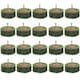 image 1 of 60 Grit 80mm Flap Wheel Disc Abrasive Sanding Pads For Drills 6mm Shank 20pc