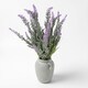 image 4 of Homescapes Artificial Potted Lavender Plant, 45cm, Purple