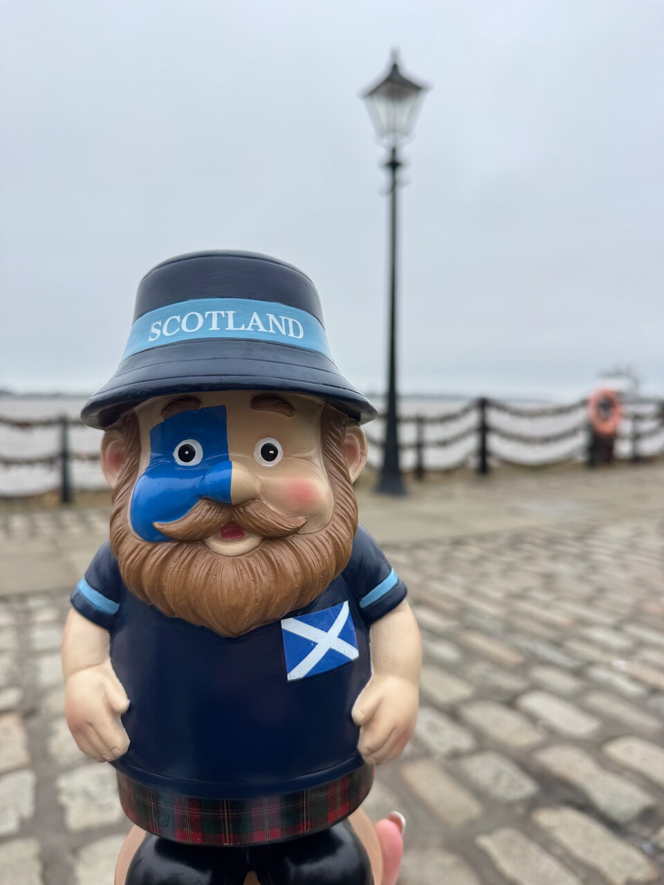 image 1 of Garden Gnome - Scotland hand painted