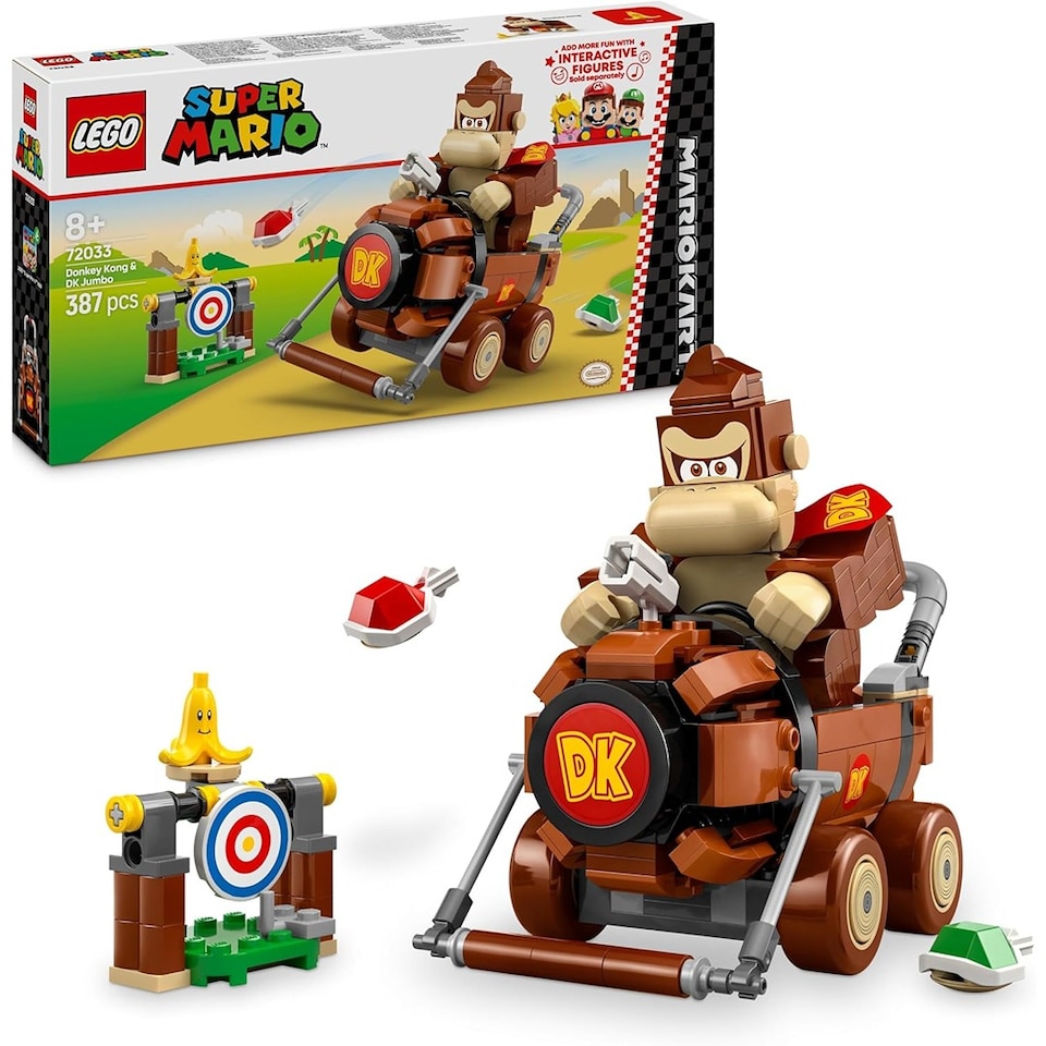 image 1 of LEGO 72033 Super Mario Kart Donkey Kong & DK Jumbo