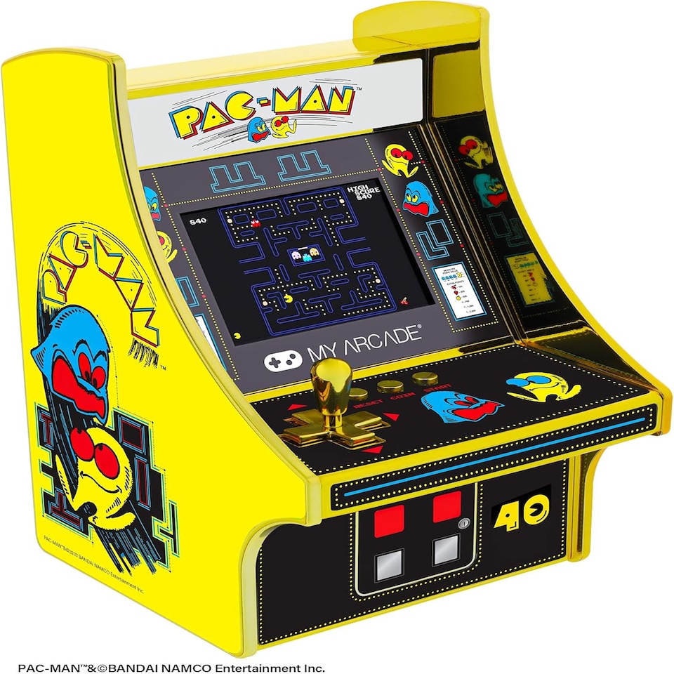 image 1 of Pac-Man 40th Anniversary Micro Player Pro 6.7" Portable Retro Arcade (Premium Edition)