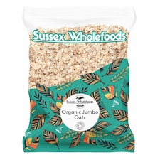 Organic Jumbo Oats 1kg (Sussex Wholefoods)