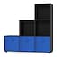 Black & Dark Blue