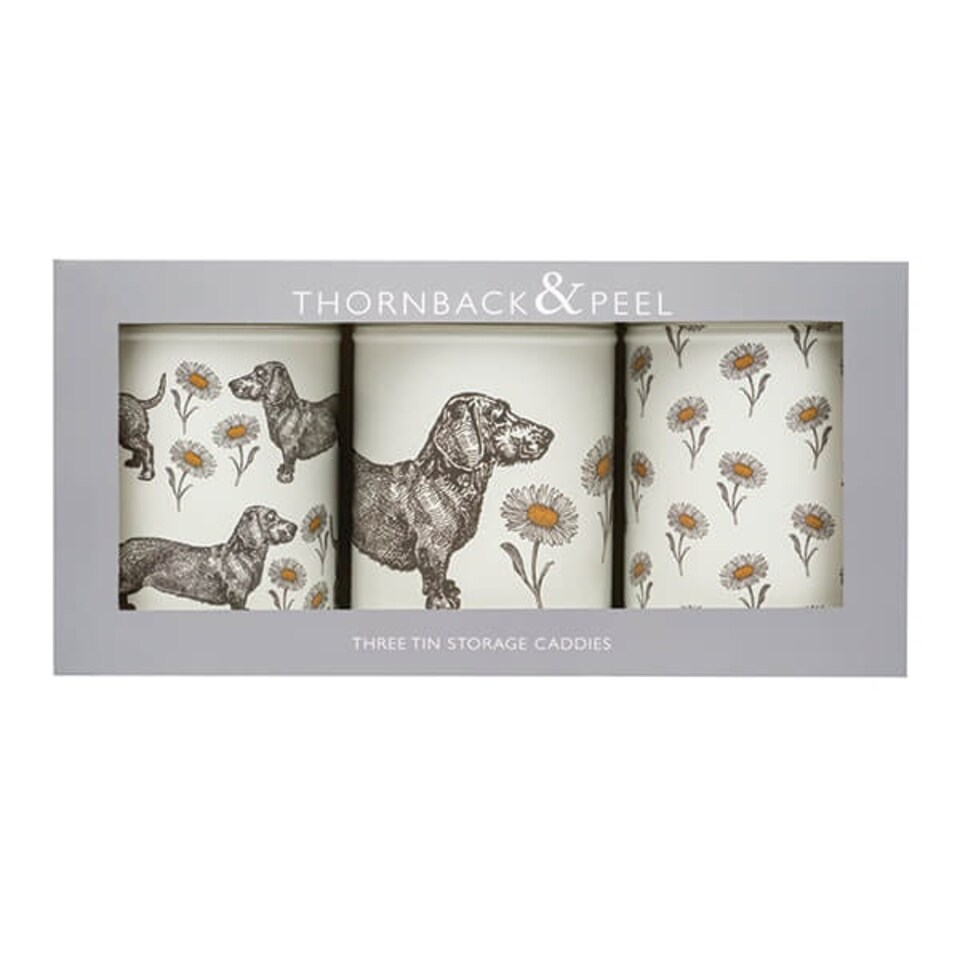 image 1 of Thornback & Peel Dog & Daisy Set 3 Caddies