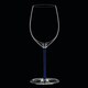 image 7 of Riedel Hand Made Fatto A Mano Cabernet/Merlot Wine Glass Dark Blue
