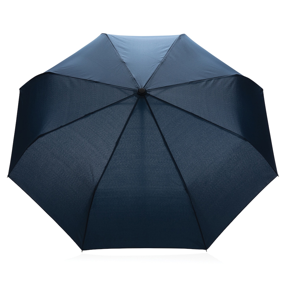 image 1 of XD Collection Impact Aware RPET Automatic Folding Umbrella | Blue | Navy | One Size | 1