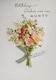 image 1 of For Aunty Floral Bouquet Foil Finished Birthday Card