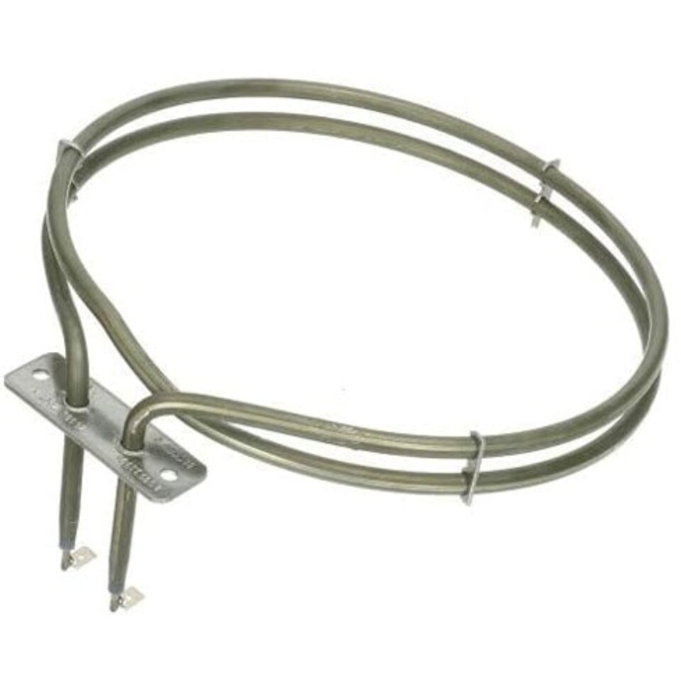 image 1 of SPARES2GO 2 Turn Heating Element compatible with Zanussi Fan Oven Cooker (2400W, 240V)