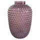 image 1 of 30cm Mulberry Purple Bubble Glass Vase Purple