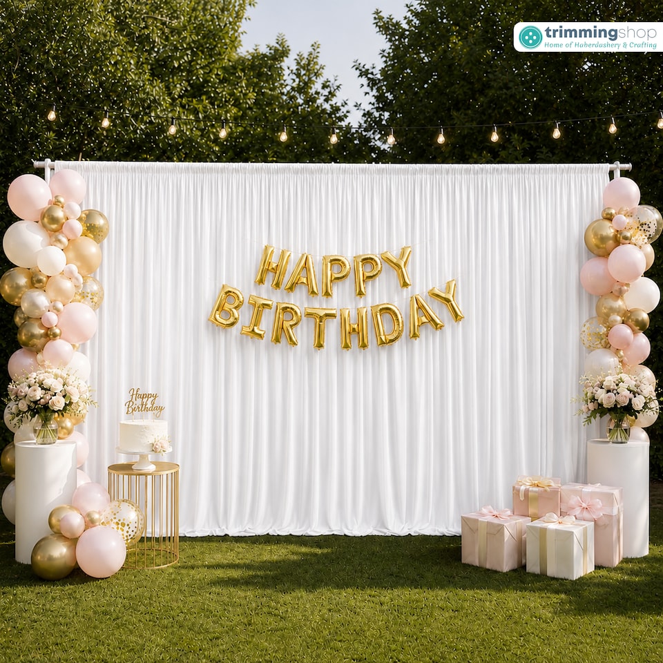 image 1 of 3x6m Spandex Backdrop Photography Background Drapes with Rod Pocket