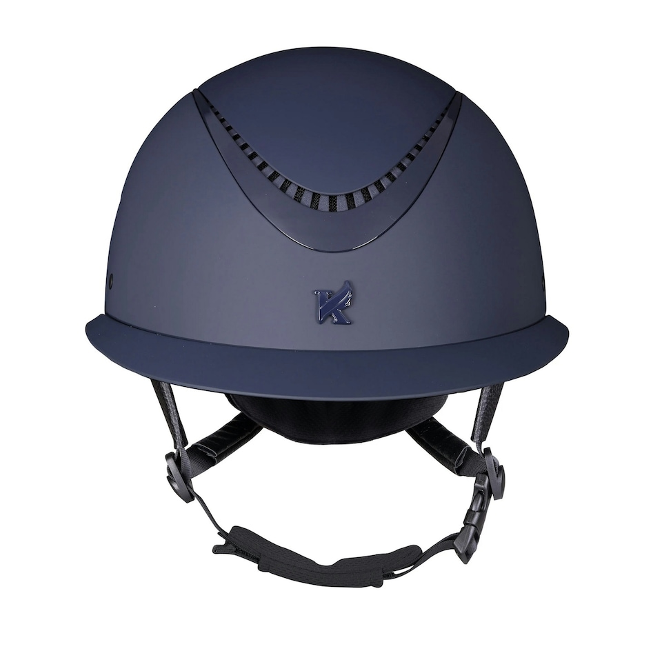 image 1 of Karben Unisex Adult Elisa Ellipse Riding Hat - Navy - 52cm - 54cm Blue | 52cm - 54cm