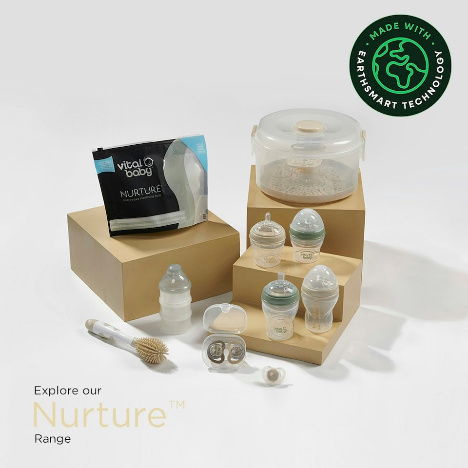 image 1 of Vital Baby Nurture microwave sterilising set