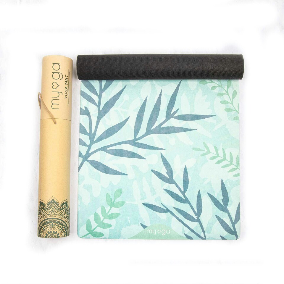 image 1 of Myga Vegan Suede Yoga Mat - Peacemaker