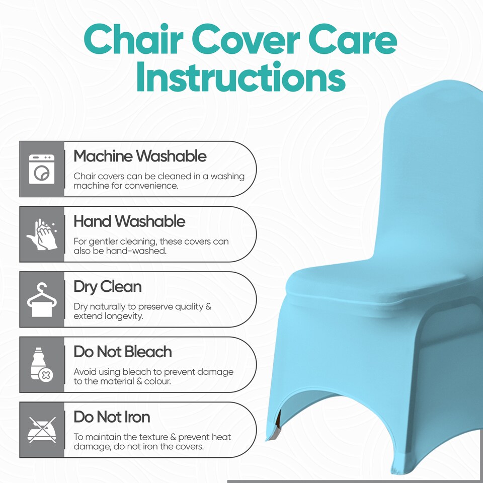 image 1 of Chair Cover Spandex Polyester Stretch Fabric Dining Slipcovers