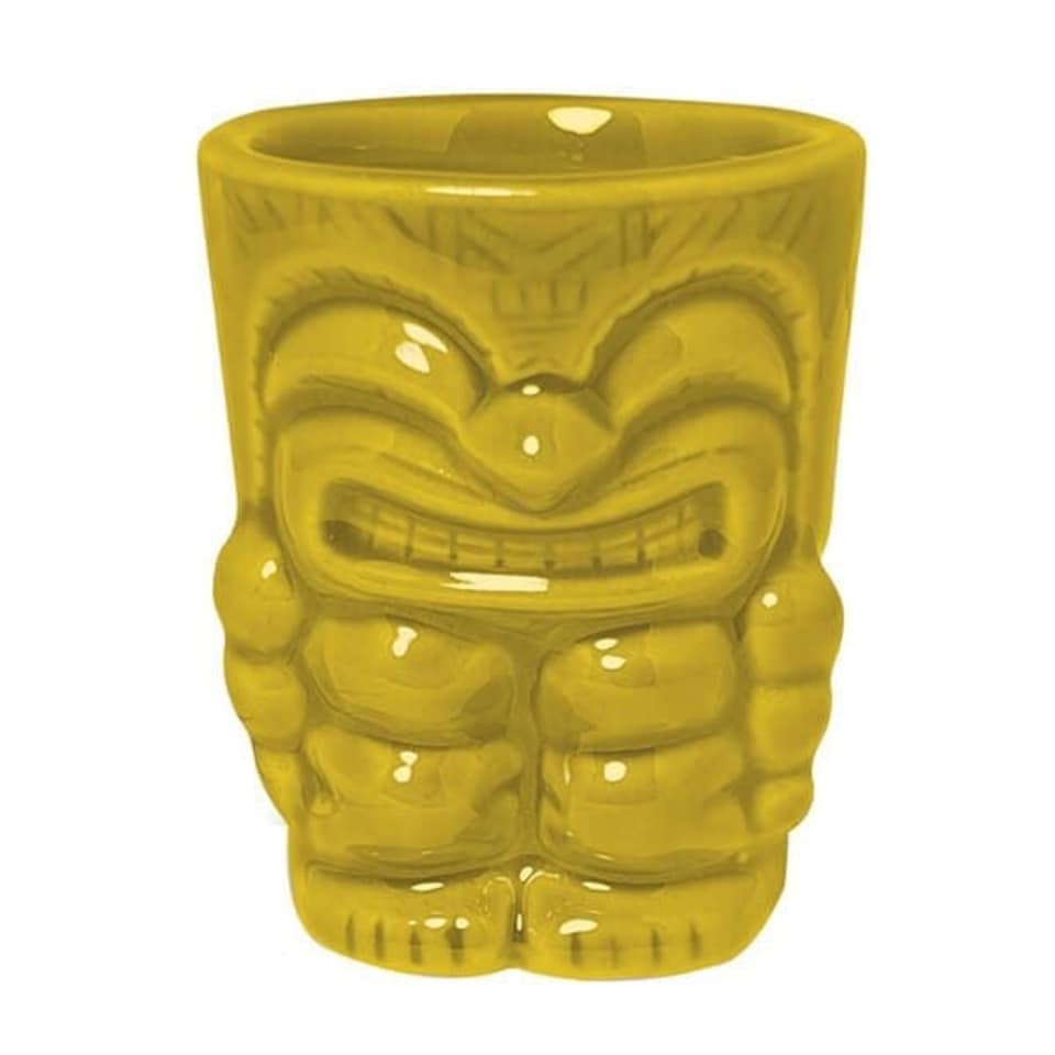image 1 of Bar Bespoke Ceramic Tiki Shots 4 Pack
