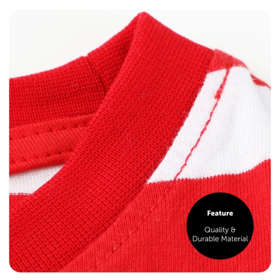 image 1 of Find Me Costume - Top, Hat, Glasses & Walking Stick Red | L