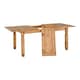 image 2 of Corona Extending Dining Table - L90 x W200 x H75.5 cm - Distressed Waxed Pine | Brown