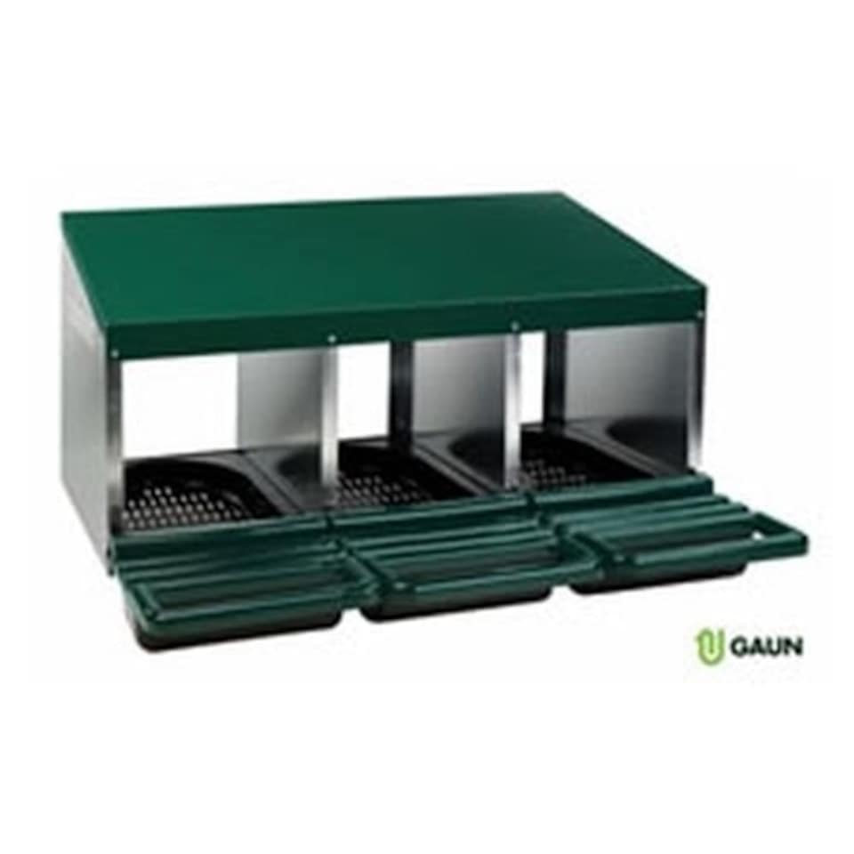 image 1 of Gaun Plastic Tray For Laying Nest With 3 Compartments