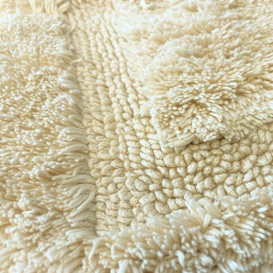 image 1 of Marlborough Bamboo Cotton Bath Mat - Sand