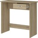 image 4 of Computer Desk Nano Sonoma Oak (1 box) N/A