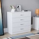 image 2 of Vida Designs Riano 4 Drawer Chest of Drawers Bedroom Storage, White