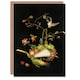image 1 of G A Audsley Art Card Vintage Stylised Still Life with Bird
