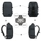 image 5 of CabinZero ADV Backpack 32L, Lightweight Travel Carry-On Backpack | Grey | Original Grey