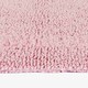 image 5 of Homescapes Luxury Reversible Cotton Shower Mat - Blush Pink Pink