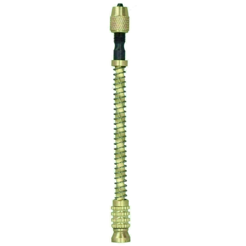 image 1 of Hand Archimedes Drill Model Making Brass Finish Twist Jewellery Craft TE183