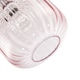 image 5 of Contemporary Soft Pink Glass Wide Ribbed Square Pendant Light Shade